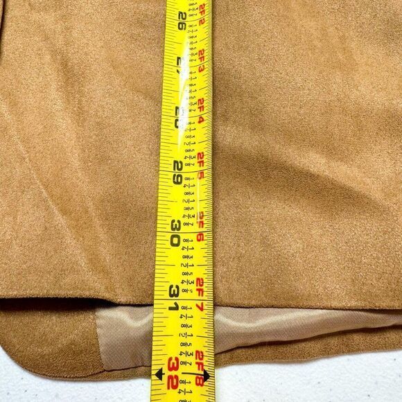 Chaps Blazer Men 42R Tan Polyester Suit Jacket Business Casual Wedding Office - Picture 13 of 15